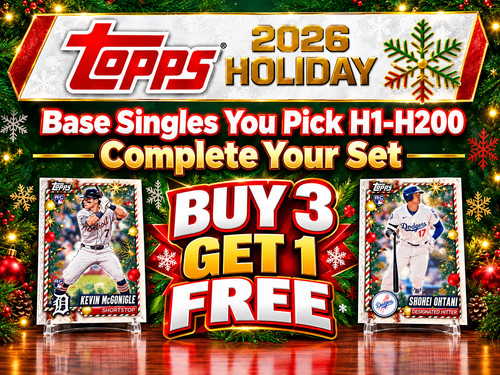 2026 topps holiday baseball - topps,
